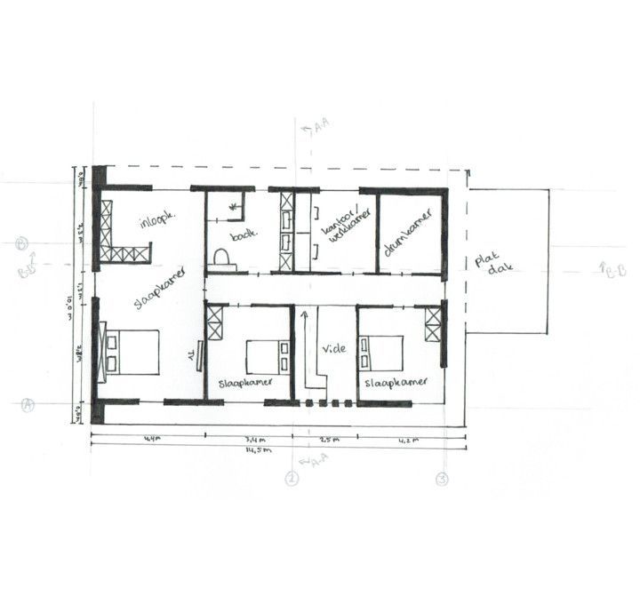 plattegrond verdieping